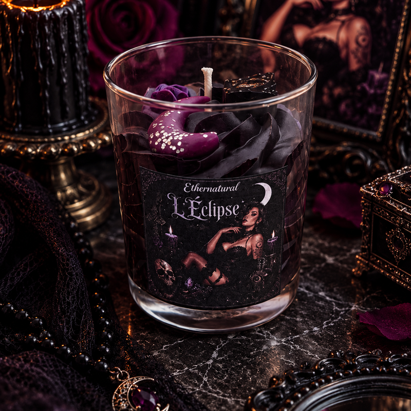 L’Éclipse – Bougie parfumée Pin-Up Dark | Ethernatural
