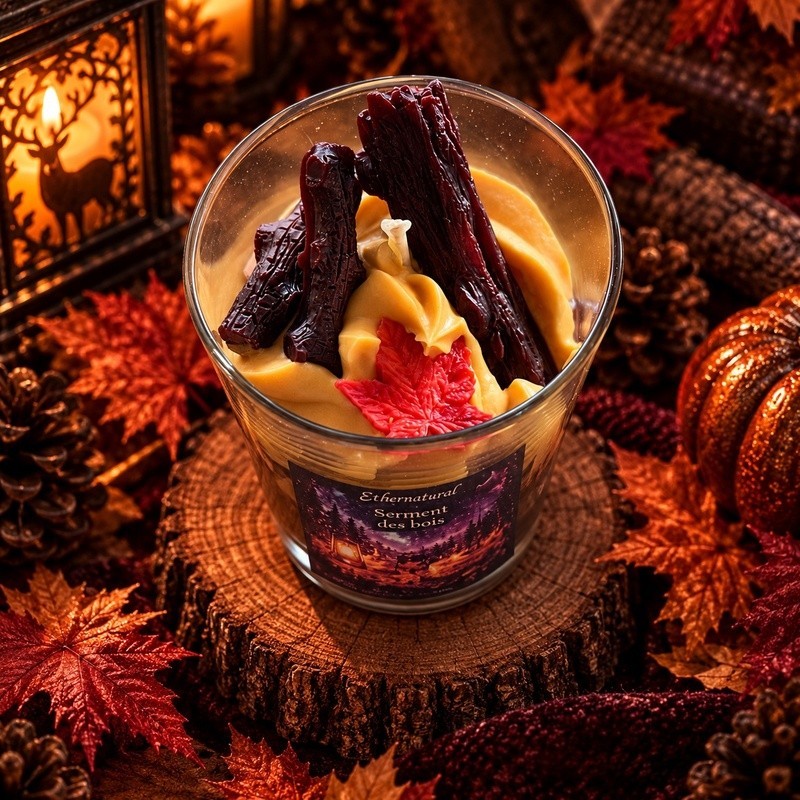 Bougie Serment des Bois parfum Canada | Ethernatural